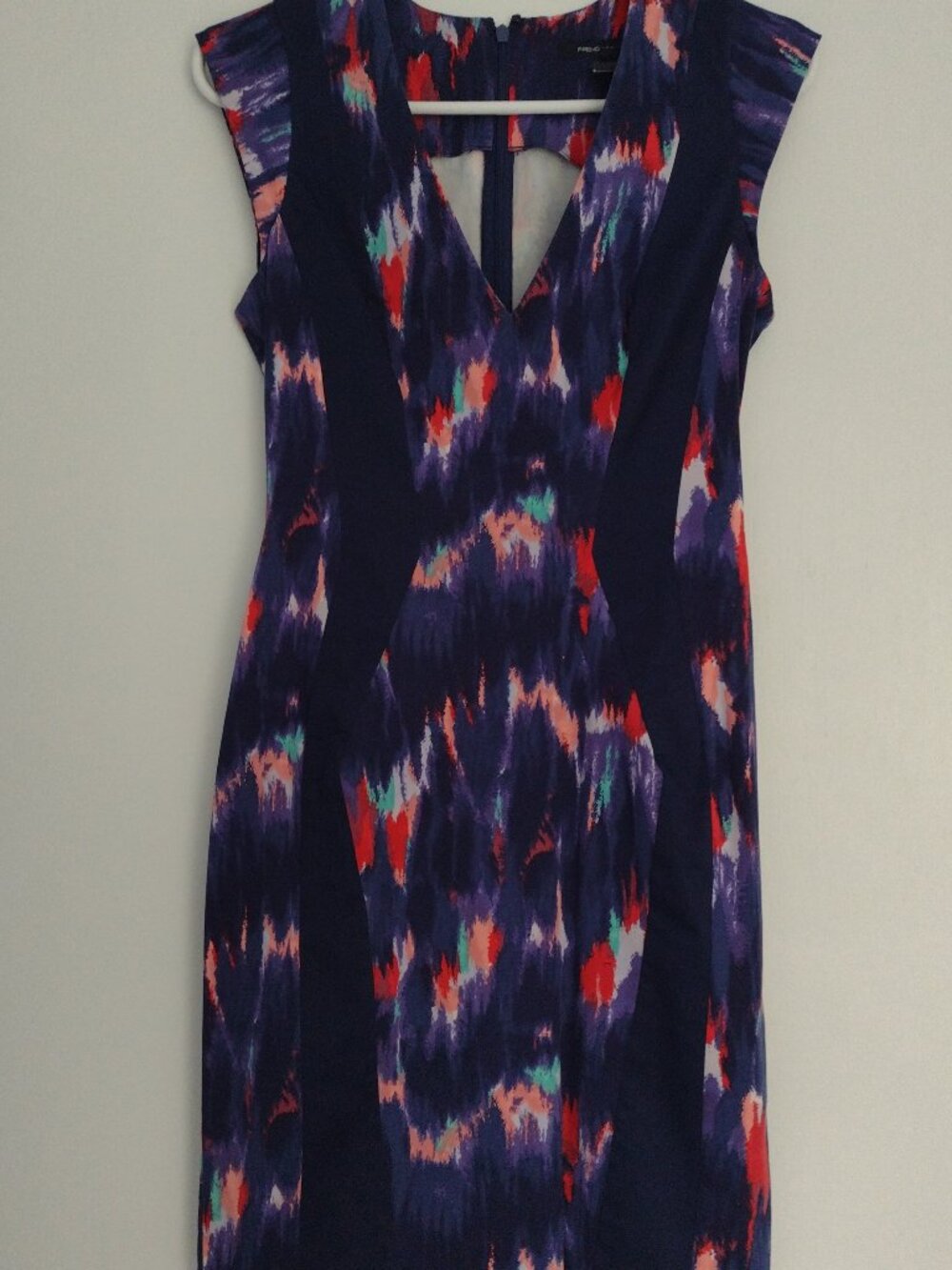 Colorful cocktail dress